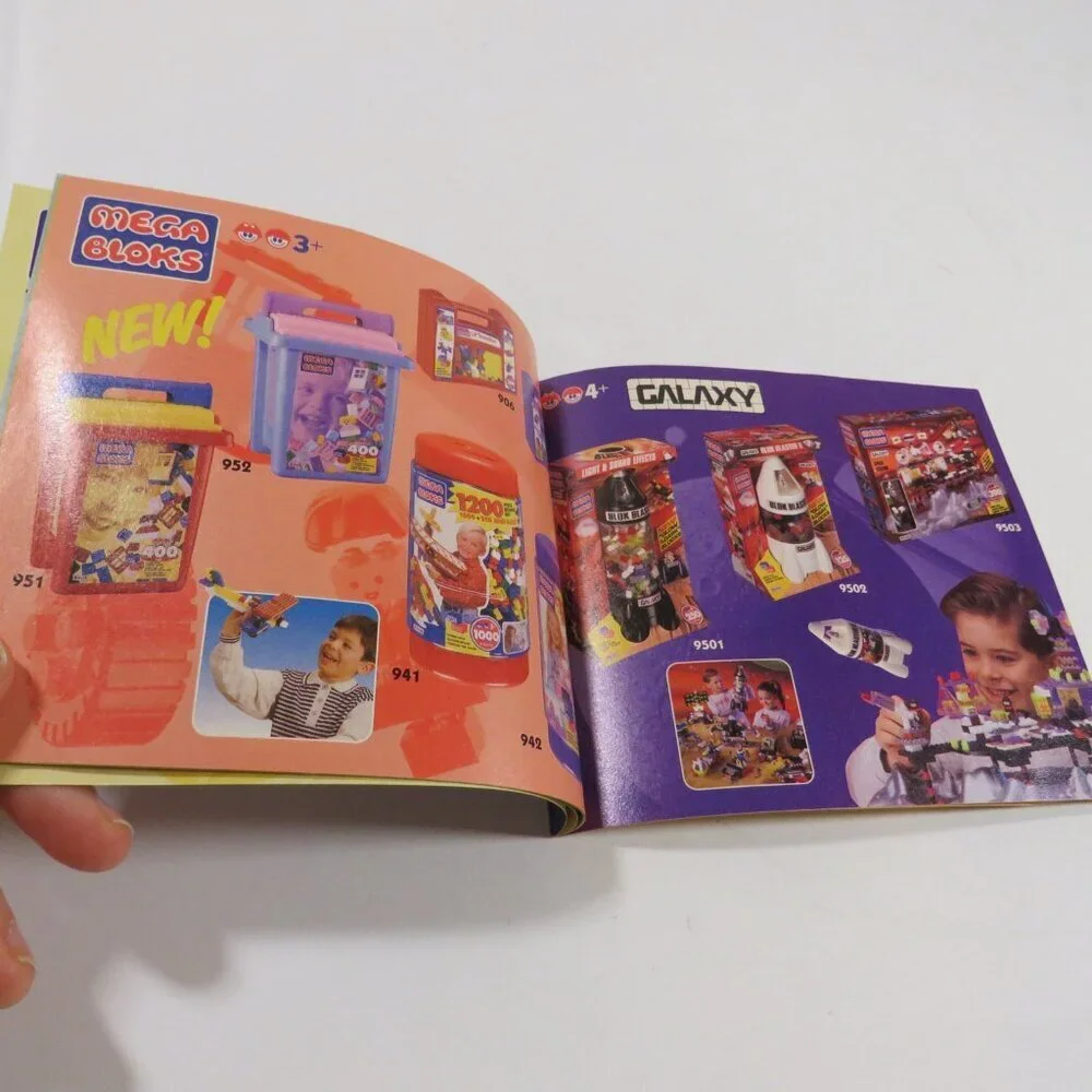 MEGA BLOKS CATALOG 1995